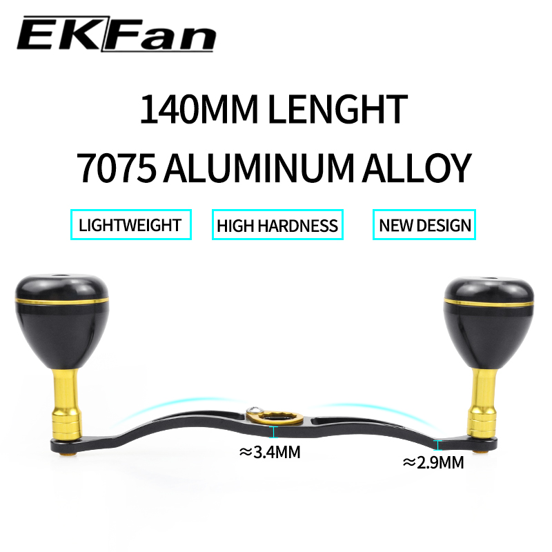 EKFan 130/140mm Baitcasting Re - Spincast Reel 评论和价格
