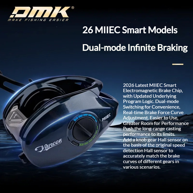 Dmk Baitcasting Reel Miiec Sma - Trolling Reel 评论和价格