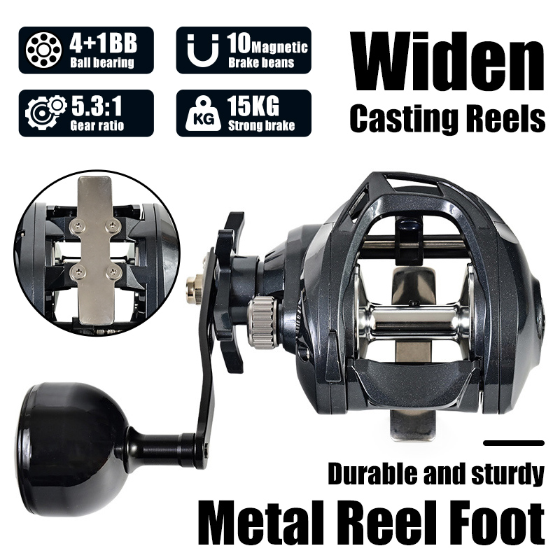 Wide Body, Large Capacity, Lon - Trolling Reel 评论和价格