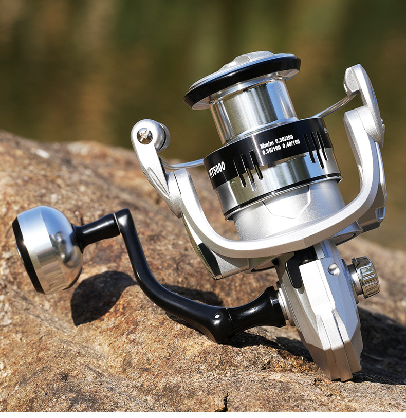 Silver Fishing Reel Spinning U - Trolling Reel 评论和价格